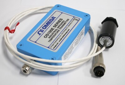 OMEGA OS101E-MA-HT Infrared Temperature Transmitter 0-1000F 12-24VDC In, 4-20mA