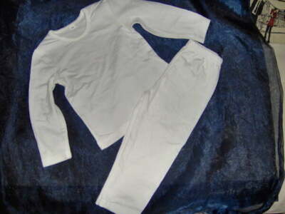 BABY 2 TEILIGES SET UNISEX IN ELFENBEIN LANGARM/BEIN - GR. 80 - 90 - 100 CMS