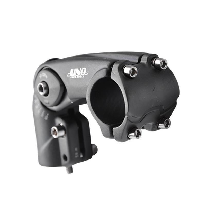 Potence réglable cintre 31.8 inclinaison 0-60° pour pivot 1 pouce 1/8