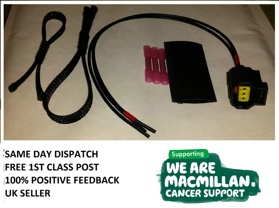 Ford Fiesta Alternator Plug Connector Wire Harness WPT-118 &1U2Z-14S411-TA  - Image 2 of 4