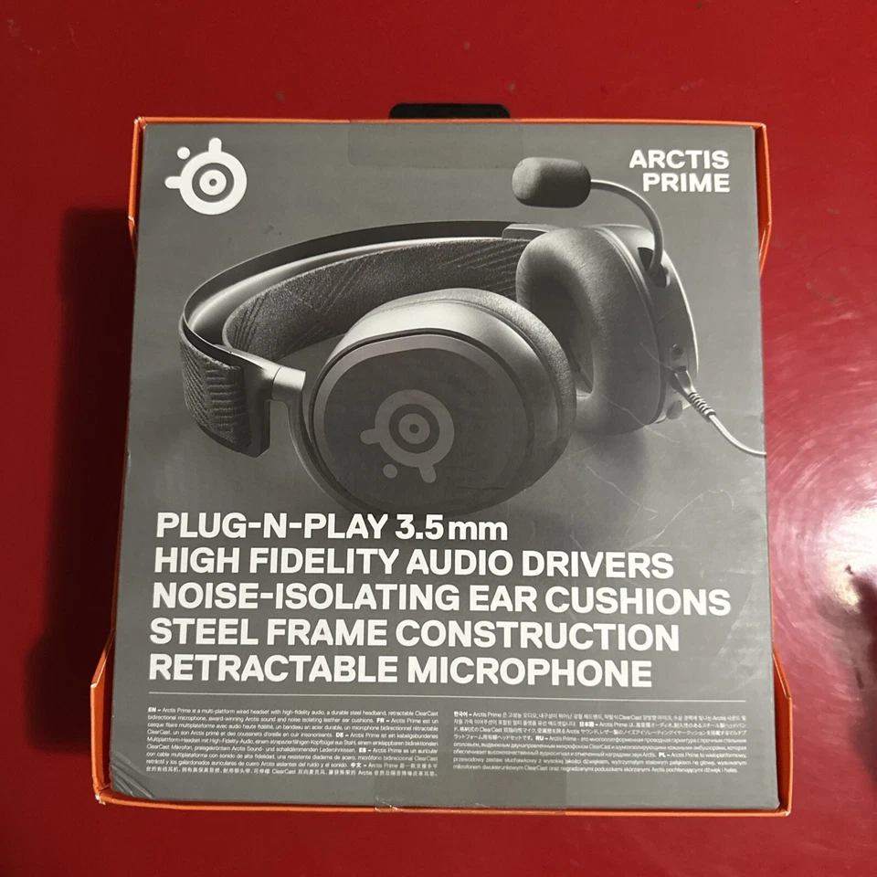 STEELSERIES ARCTIS PRIME - Wired High Fidelity eSports/Gaming Headset NEW-SEALED - Image 2 of 4