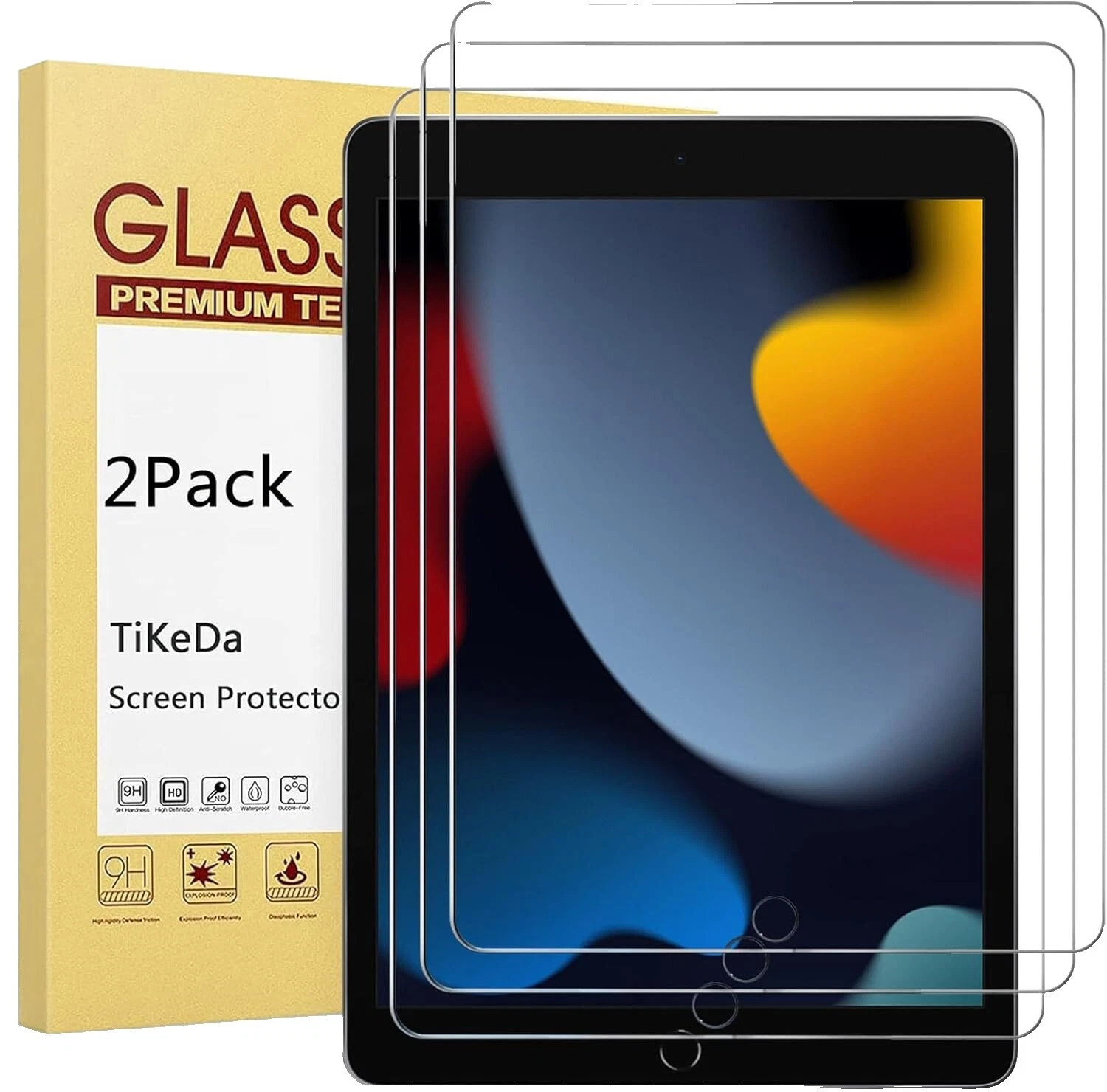 Tempered Glass Glossy Tablet & eReader Screen Protectors