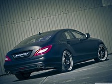 Cars mercedes cls tuning kicherer Desk Mat Stitched