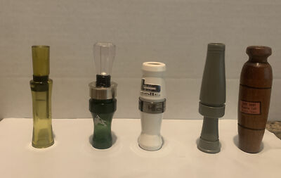 lot of 5 various animal calls