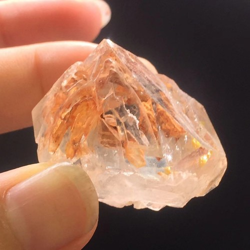 Raro Natural Esqueleto Crudo Cuarzo Cristal Tragaluz Cetro Puntos Decoración 33g - Imagen 16 de 17