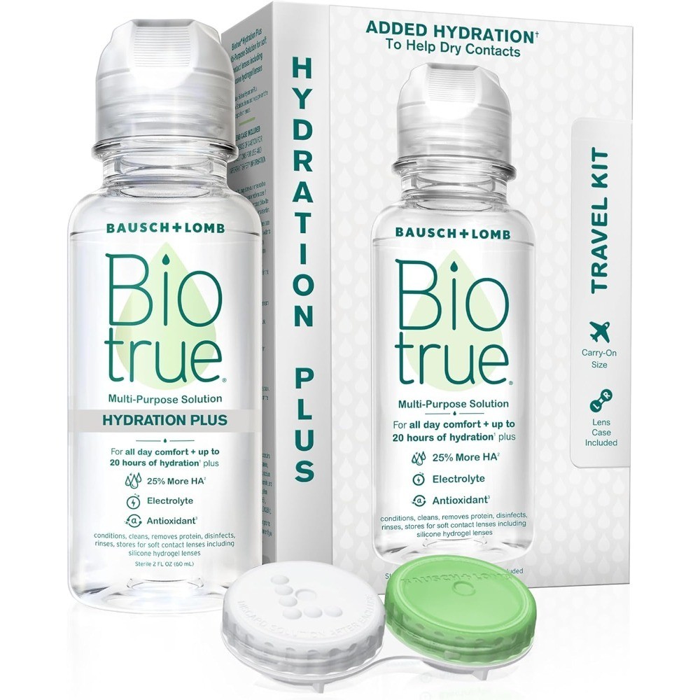 For Soft Lenses Travel Size 2 Fl Oz With
