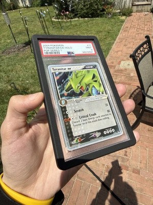 PSA 9 MINT Tyranitar ex 17/17 HOLO POP Series 1 2004 Pokemon Card