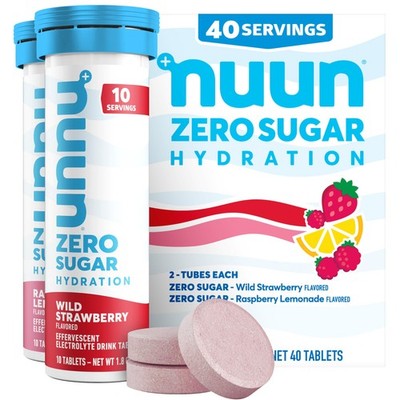 Electrolyte Tablets Zero Sugar Mixed Berry 4 Pack 40 Servings Total