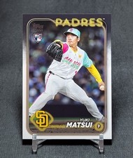 Yuki Matsui Rookie RC 2024 Topps Japan Edition Baseball Card #144 Padres