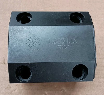 Haas 1.000'' Boring Bar Holder 1'' ID CNC LTool Block BMT65ID-1  092721