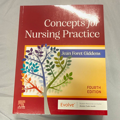 Elsevier Concepts for Nursing Practice 4th Ed Evolve Giddens PB 2022
