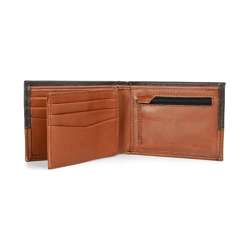 Rip Curl Corpawatu Icon Cartera Slim - Marrón Claro/Marrón - Imagen 3 de 4