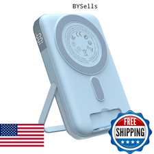 JUOVI Magnetic Power Bank 10,000mAh Wireless Portable Charger, 22.5W Battery Pac