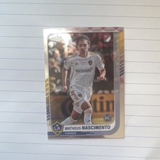 2025 Topps Chrome MLS Matheus Nascimento LA Galaxy #73 Rookie Card Soccer