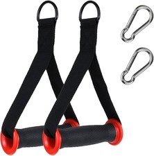 Exercise Handles for Resistance Bands  Cable Machines   Heavy-Duty Non-Slip ...