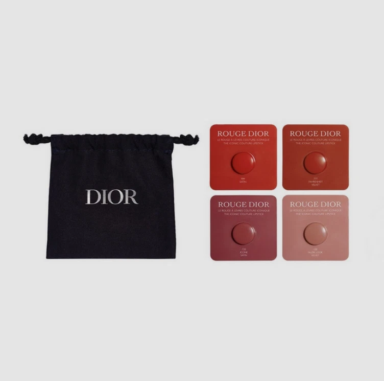 Juego de regalo Dior 5 piezas J'adore EDP, Prestige, Forever & Rouge Lip con bolsa de maquillaje Foto 4 de 4