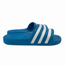 Adidas Adilette Aqua Solar Blue Slide Sandals FY8047 Men's Sizes 5 - 13