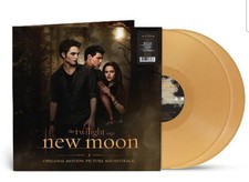 TWILIGHT NEW MOON LP LIMITED EDITION 180GM GOLD VINYL 2LP SET