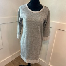 J. Crew Gray Midi Dress