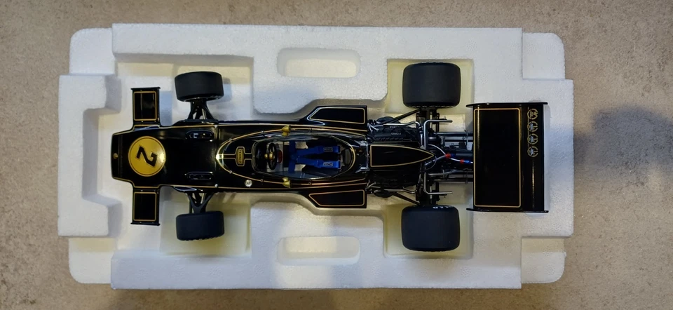 1:18 Autoart Lotus 72E Jps #2 1973 Ronnie Peterson AA87329 Modellino Automodello - Immagine 3 di 4