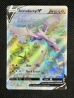 POKEMON AERODACTYL V ALT ART 180/196 SWSH LOST ORIGIN HOLO NM