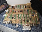 65 Vintage Star Wars Figure Lot 1977 To 84 Includes Weapons Accessories 2 Cases