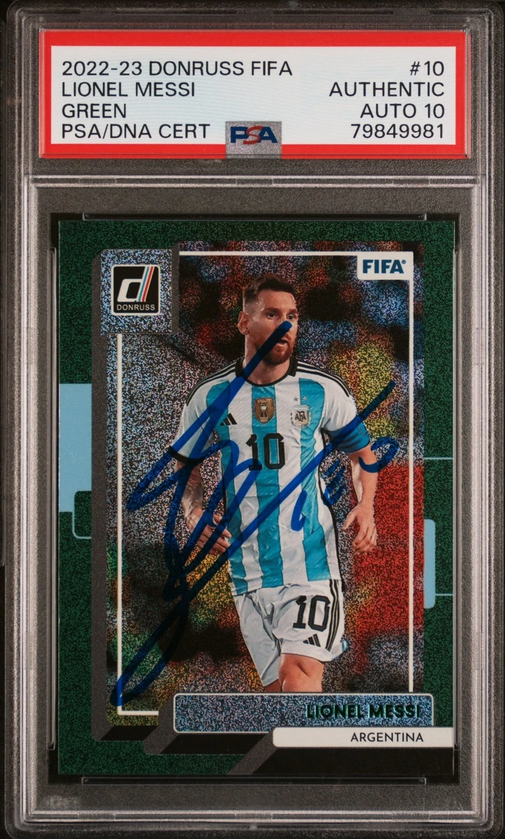 Panini Soccer Argentina Autographed Sports Trading Cards