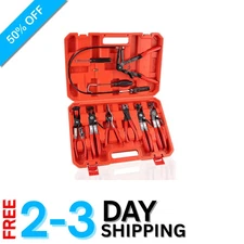 Professional 9PCS Hose Clamp Plier Set with Locking Design for Mechanics