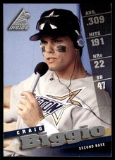 Craig Biggio 1998 Pinnacle Inside #50 Astros MLB READ FREE SHIPPING AutographDen