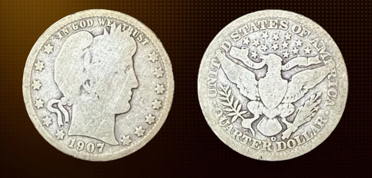 1907 Year Barber Quarters (1892-1916) for sale | eBay