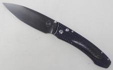 William Henry Knife E10-3 #1091 M390 Blade Carbon Fiber Handle - TSA Auction