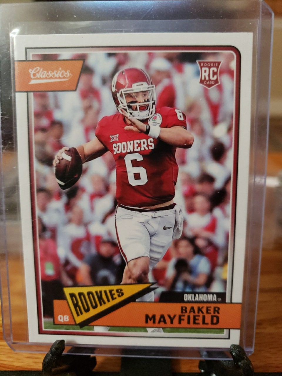 2018 Panini Classics - Rookies Baker Mayfield #208 (RC)
