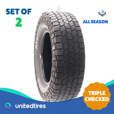 Set Of 2 Used Lt 27570r18 Cooper Discoverer At3 Xlt 125122s - 7.532 Set Of 2 Used Lt 27570r18 Cooper Discoverer At3 Xlt 125122s - 7.532
