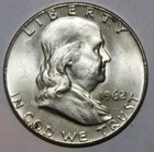 1962-D Franklin Half Dollar - BU - #8942D