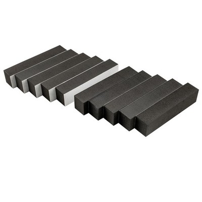 Musiclily Pro 10Pcs Black 80x18x15mm Self Adhesive EVA Pickup Foam For Jazz Bass