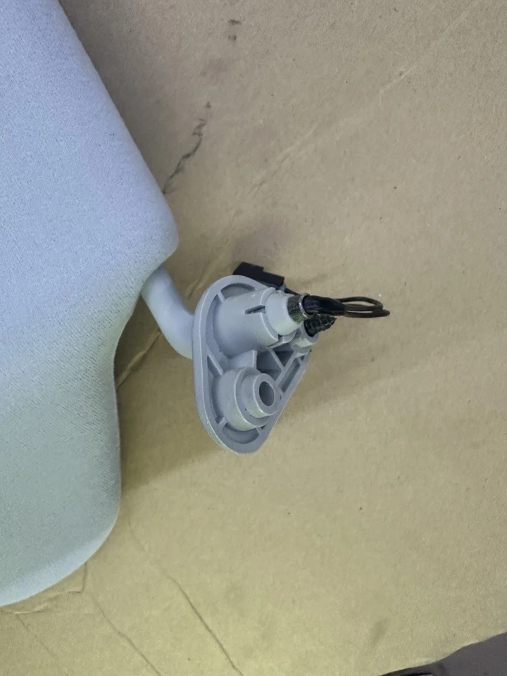 02-05 Mercedes W163 ML500 ML320 ML350 Pass Side Sunvisor Shade Cover Gray OEM - Image 2 of 4