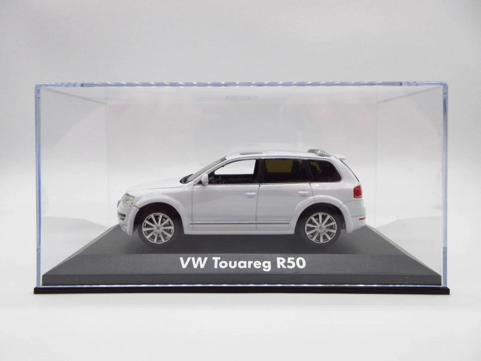 1/43 Volkswagen Touareg VW Touareg R50 Diecast Car Blanco - Imagen 2 de 4