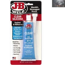 Clear RTV Silicone Sealant - 3 oz All-Purpose Adhesive for Projects