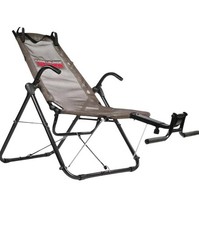 Core Lounge Ultra Workout Chair Ab Trainer,Alloy Steel, Grey