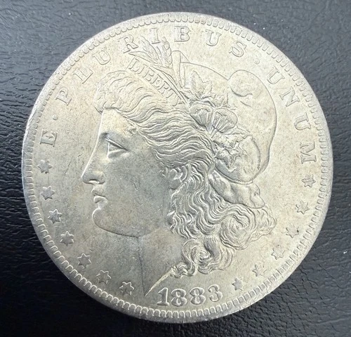 1883 O BRILLIANT UNCIRCULATED MORGAN SILVER DOLLAR