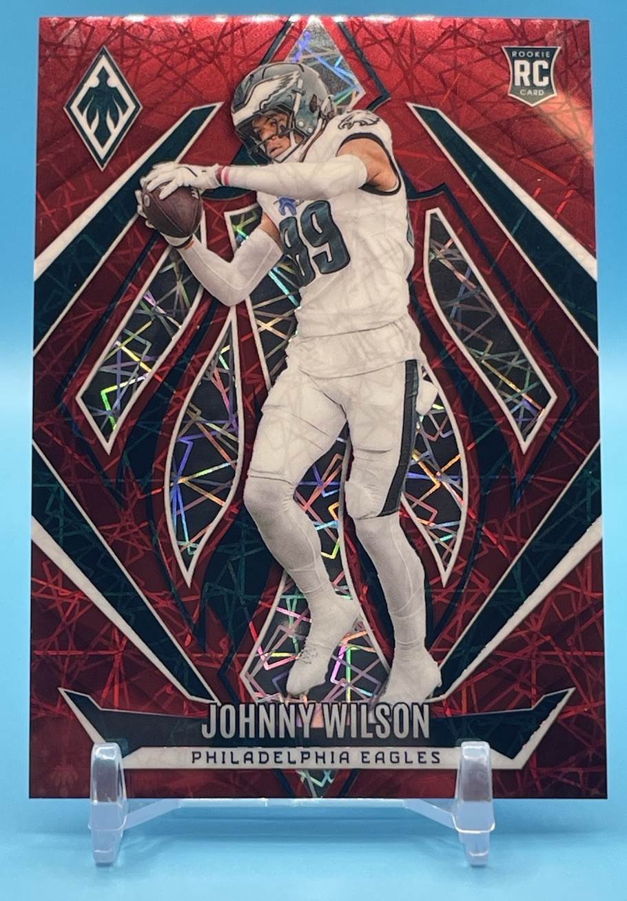 Johnny Wilson Red Lazer Rookie /199 2024 Panini Phoenix #206