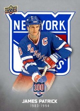 James Patrick 2025-26 Upper Deck New York Rangers Centennial #27 NHL  ID:159079