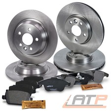 BREMSSCHEIBEN + BREMSBELÄGE BREMSKLÖTZE VORNE + HINTEN FÜR FORD GALAXY S-MAX WA6