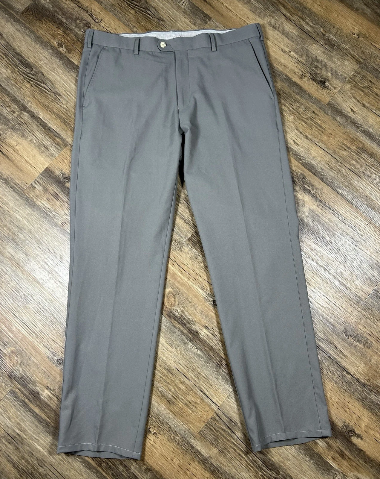 Peter Millar Pants Men's 36x32 Gray Crown Sport Golf Chino Performance Stretch