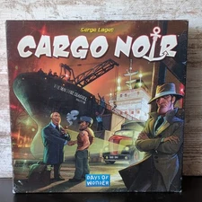 Cargo Noir Board Game |  Days of Wonder | 100% Complete Serge Laget 
