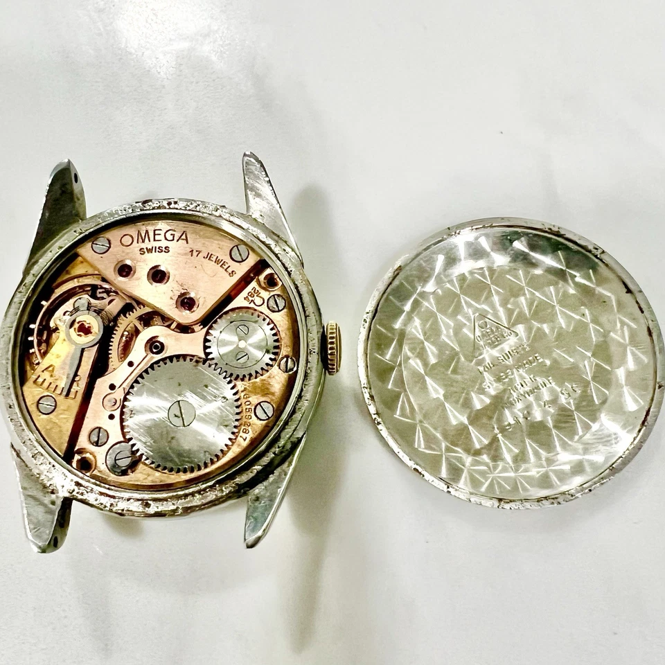 Vintage OMEGA 2910-4-SC Cal. 284 Manual Wind Men’s 36mm Swiss Watch RUNS! - Image 4 of 4