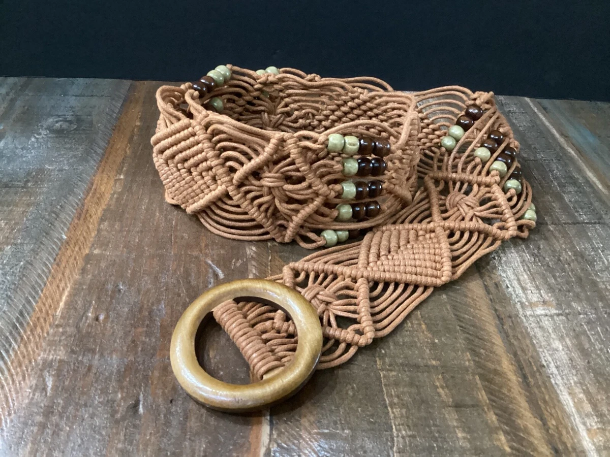 macrame belt products for sale | eBay