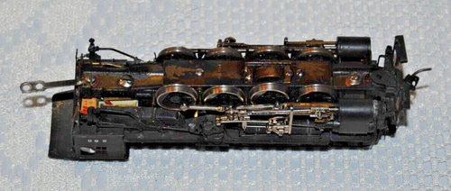Akane, U.S.R.A. 0-8-0 CNW 285, Brass, Locomotive with Tender, Made in Japan - Picture 9 of 14