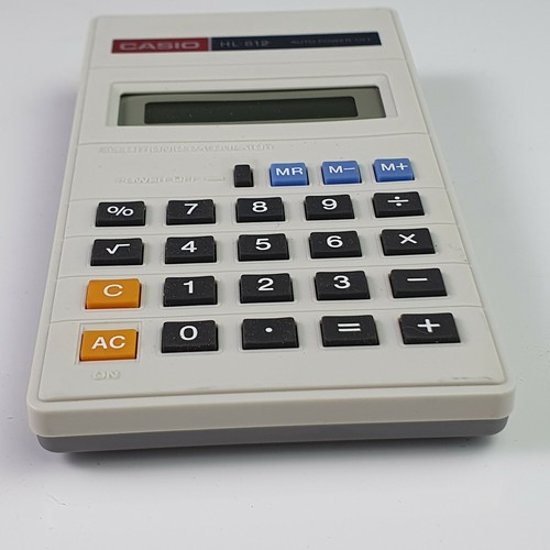 Vintage Original Casio HL-812 Pocket Calculator - Collectible - Made in Japan - Picture 6 of 9