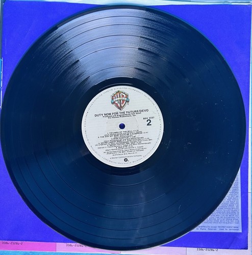 DUTY NOW FOR THE FUTURE-Devo-1979 Warner Bros BSK 3337-Jacksonville 1st Pressing - Picture 8 of 9